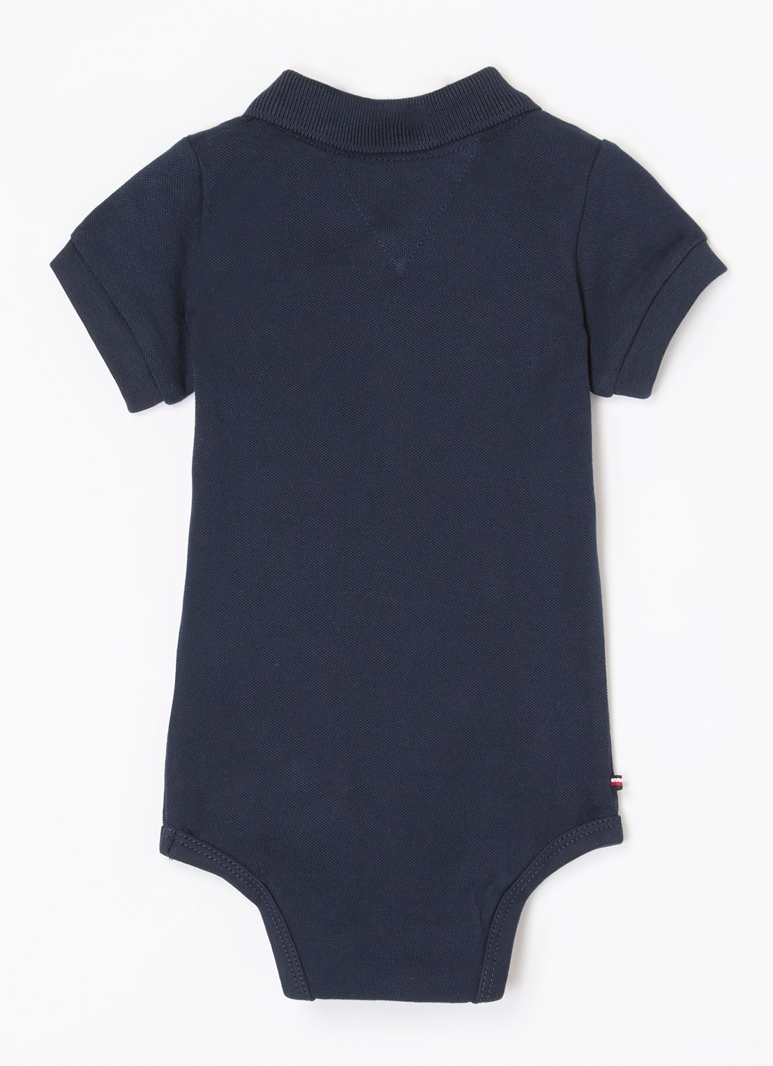 Tommy Hilfiger Romper met logo - voorkant 2 donkerblauw