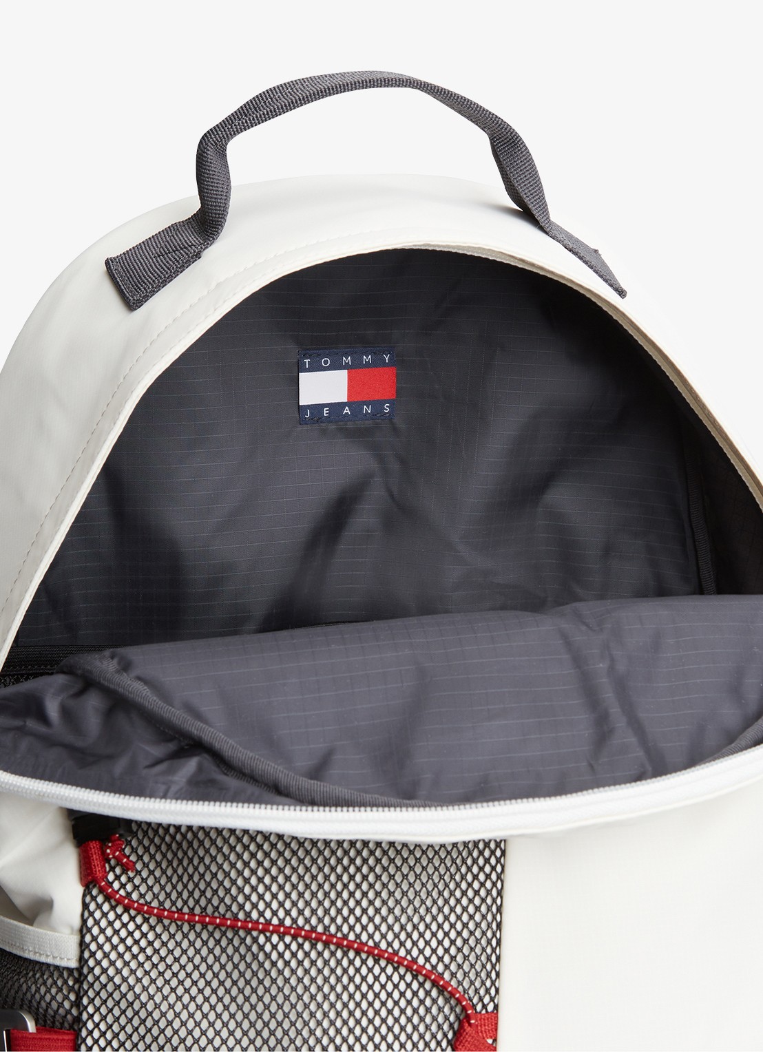 Tommy Hilfiger Rugzak met logo - detail 4 wit