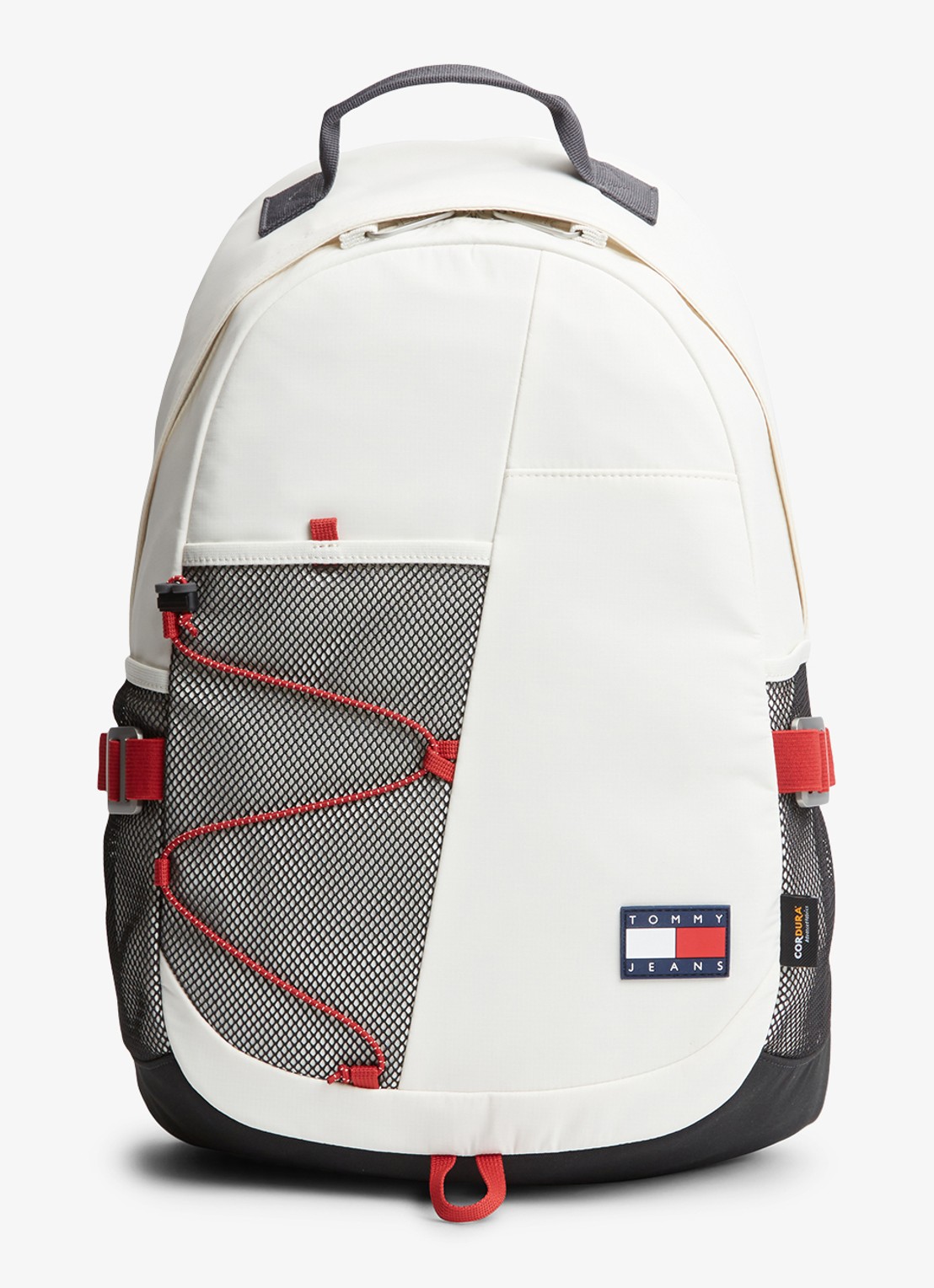 Tommy Hilfiger Rugzak met logo - voorkant wit