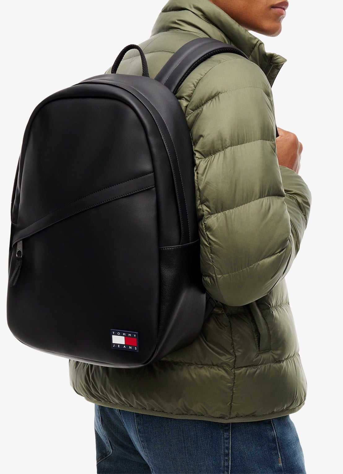 Tommy Hilfiger Rugzak met logo - detail 3 diepzwart