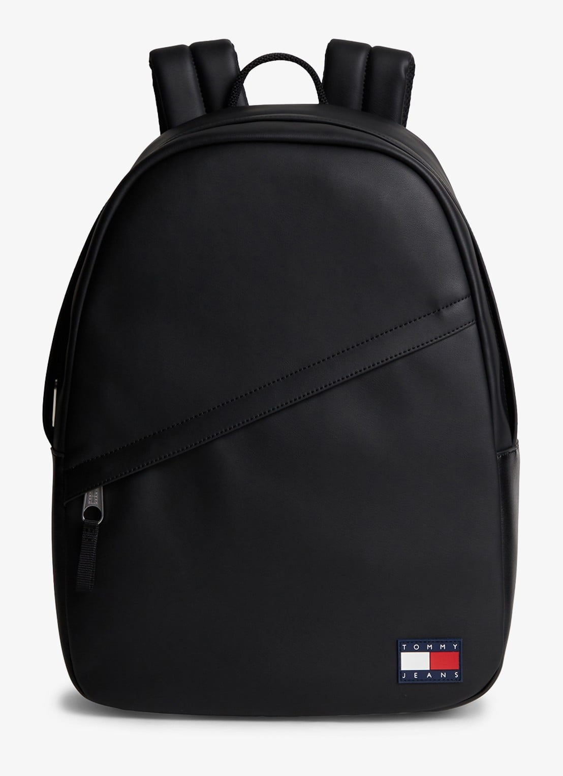Tommy Hilfiger Rugzak met logo - voorkant diepzwart