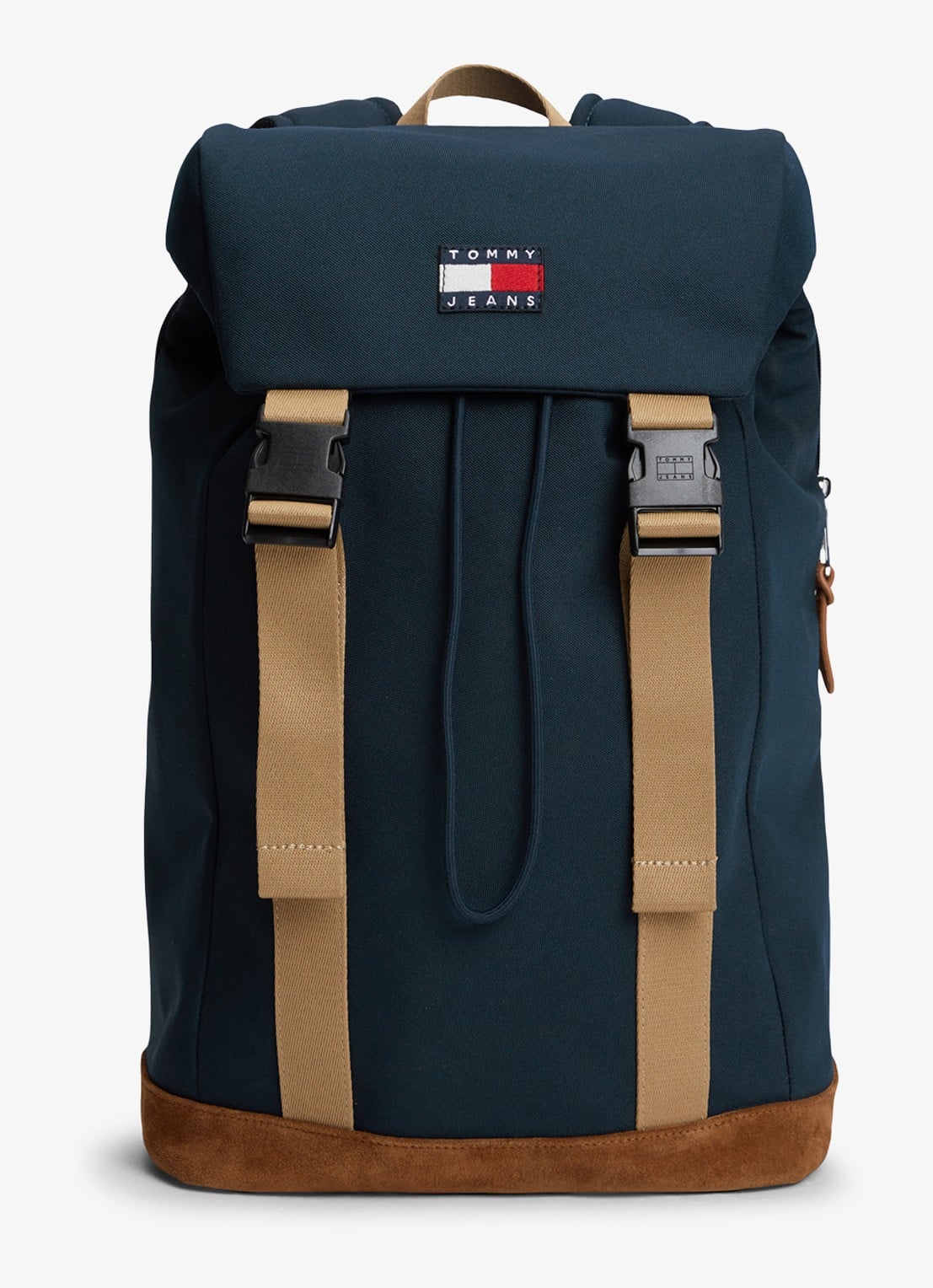 Tommy Hilfiger Rugzak met logo - voorkant donkerblauw