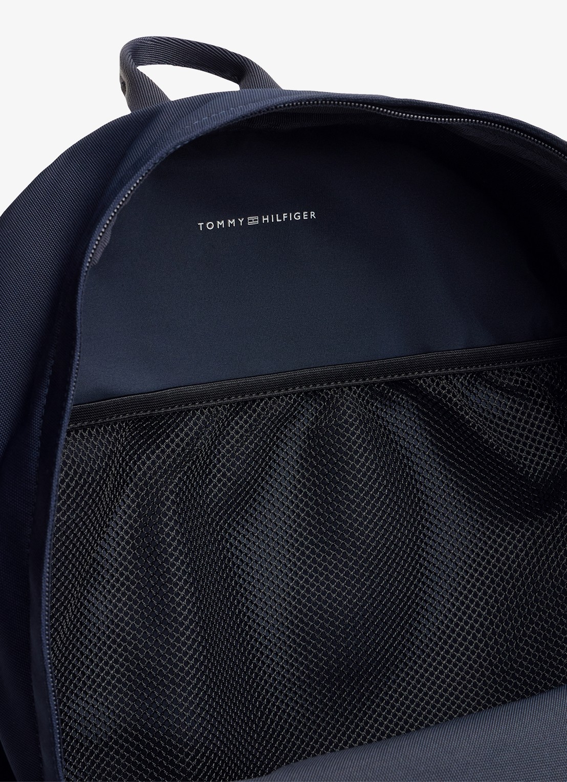 Tommy Hilfiger Rugzak met logo - detail 3 donkerblauw