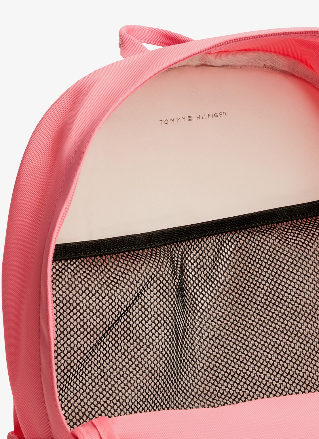 Tommy Hilfiger Rugzak met logo - detail 2 roze