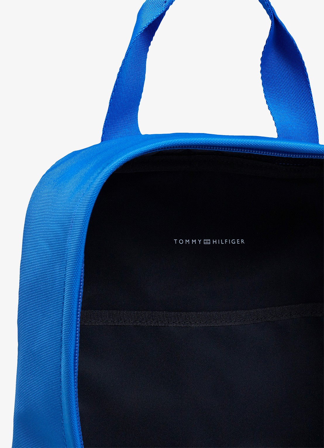 Tommy Hilfiger Rugzak met logo - detail 3 blauw