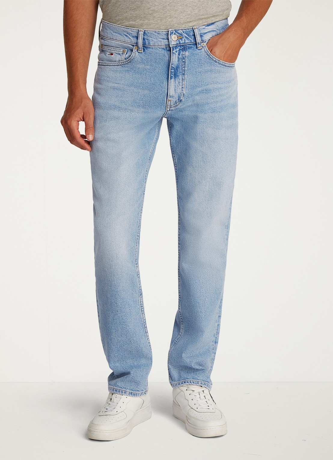 Tommy Hilfiger Ryan slim leg jeans met steekzakken - detail 2 indigo