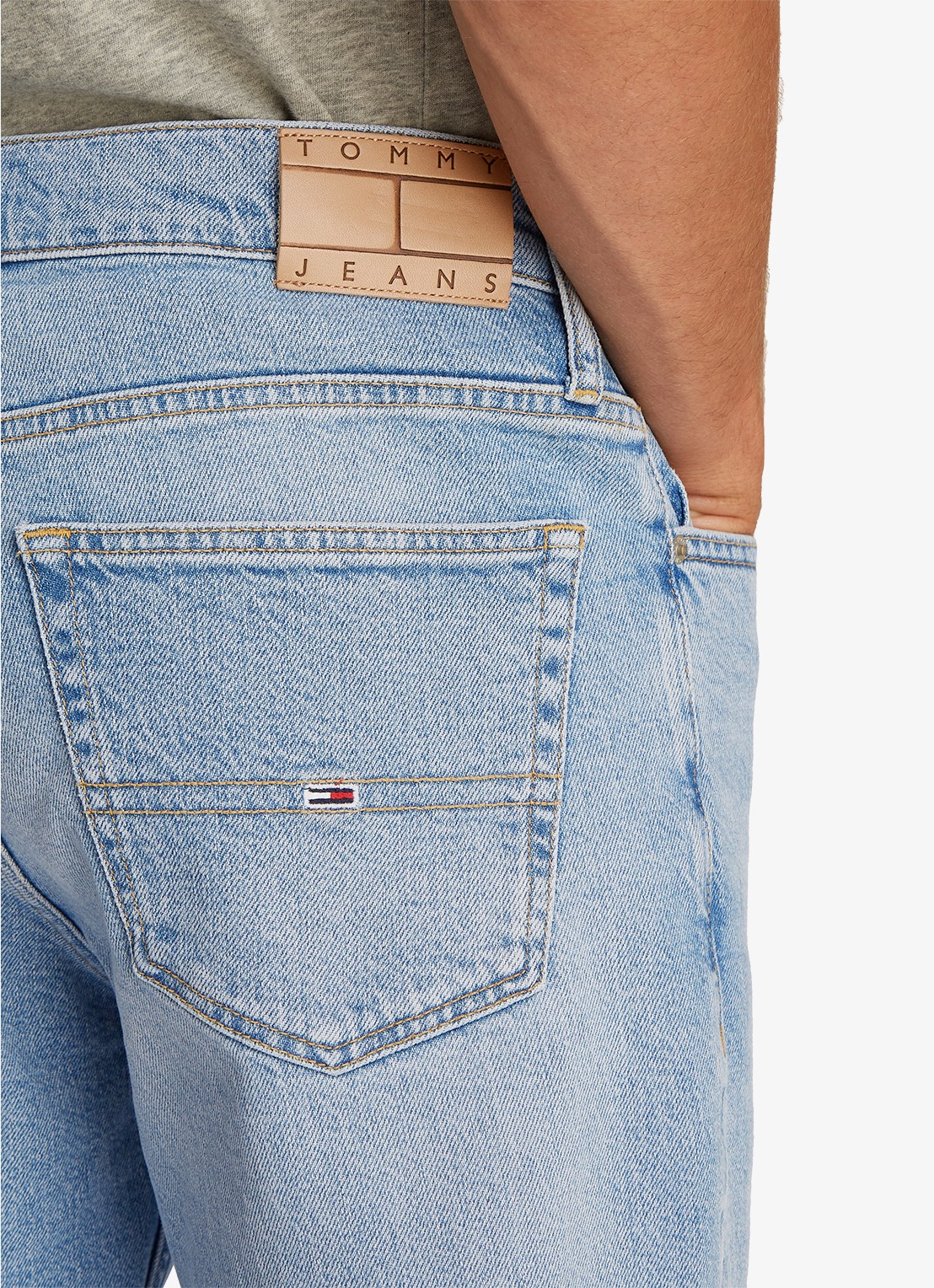 Tommy Hilfiger Ryan slim leg jeans met steekzakken - detail 3 indigo