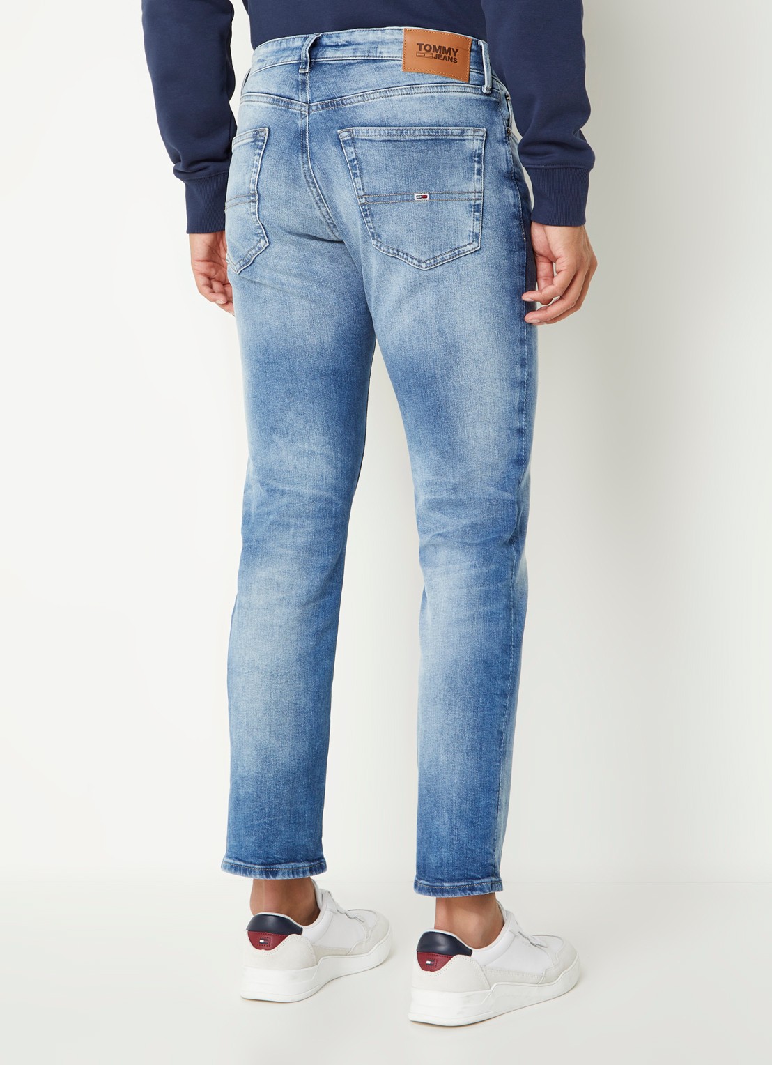 Tommy Hilfiger Scanton slim fit jeans met medium wassing - achterkant 5 jeans