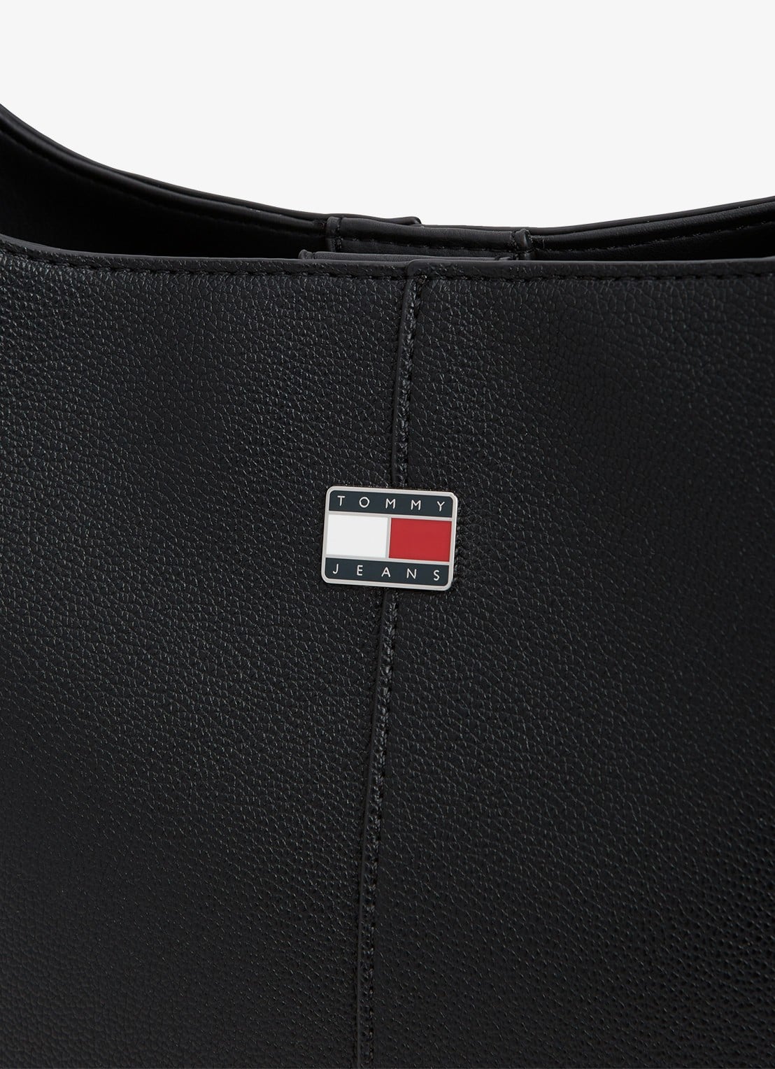 Tommy Hilfiger Schoudertas met logo - detail 2 zwart