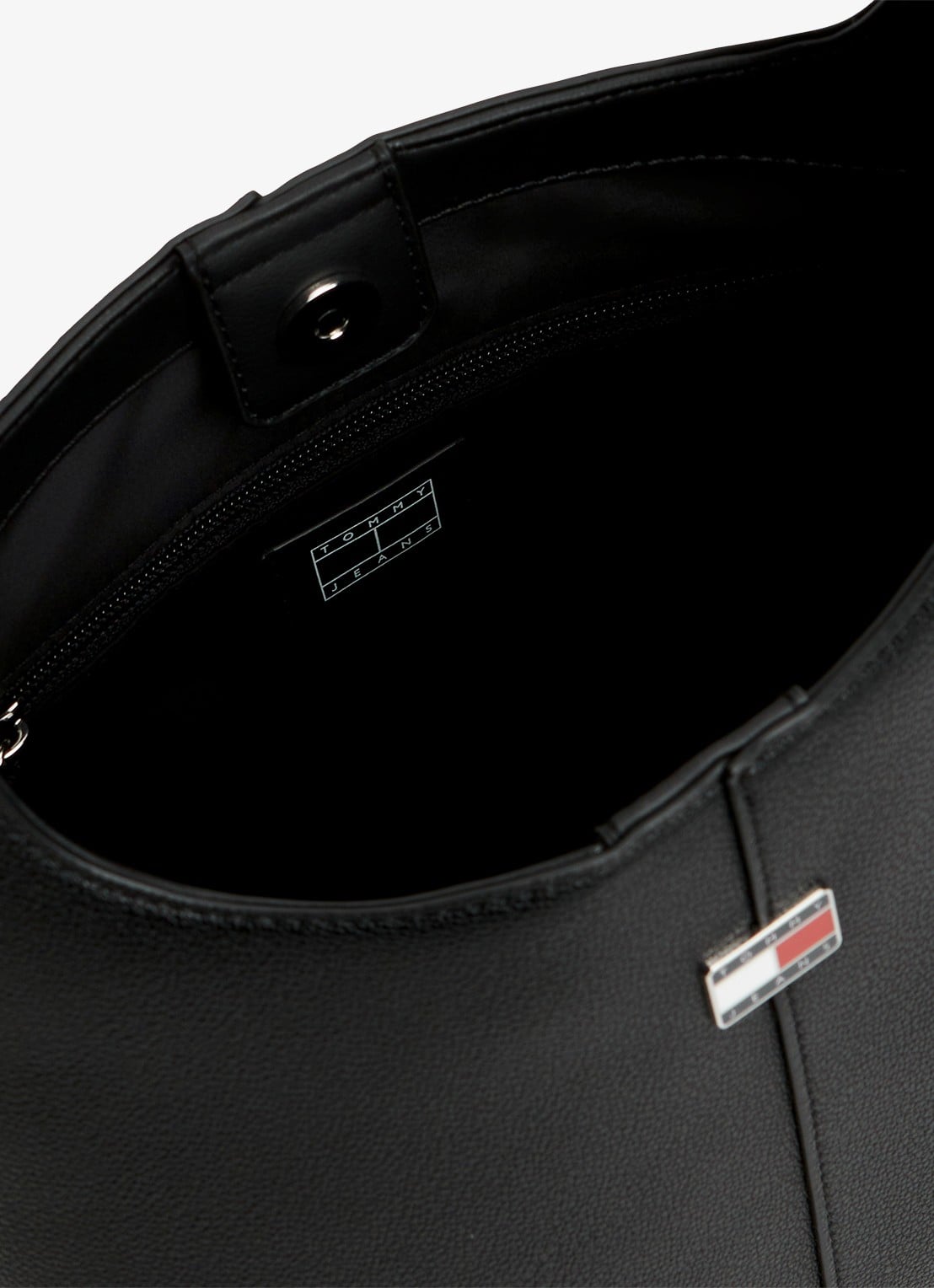Tommy Hilfiger Schoudertas met logo - detail 3 zwart