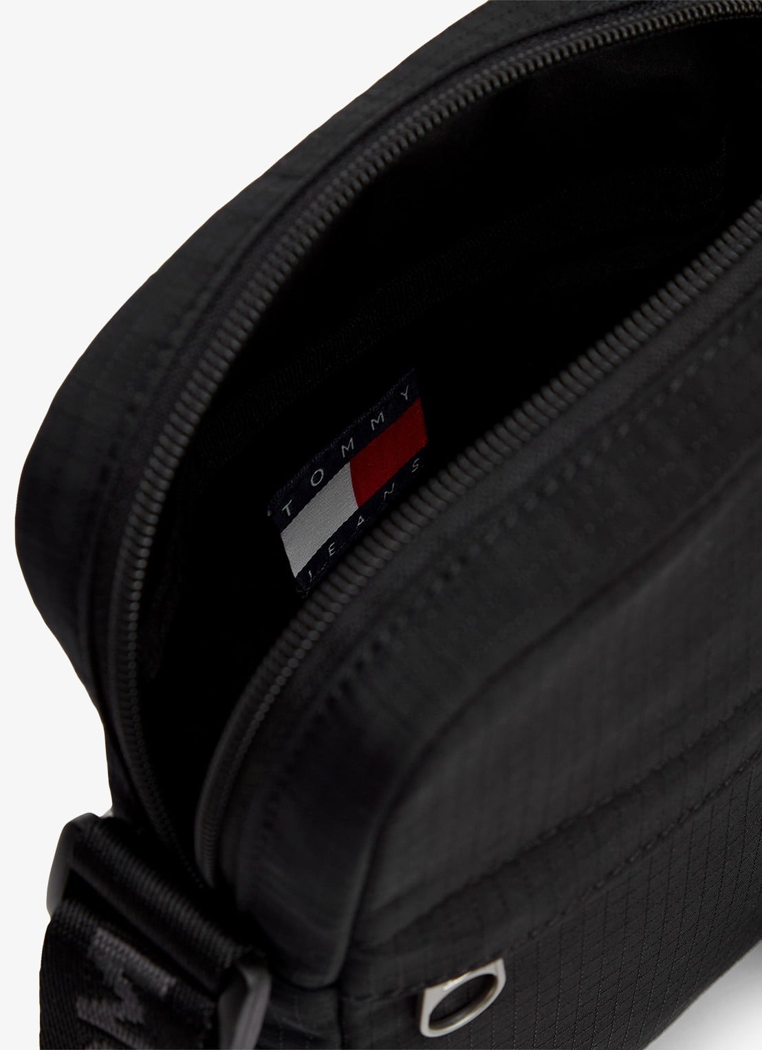 Tommy Hilfiger Schoudertas met logo - detail 3 diepzwart
