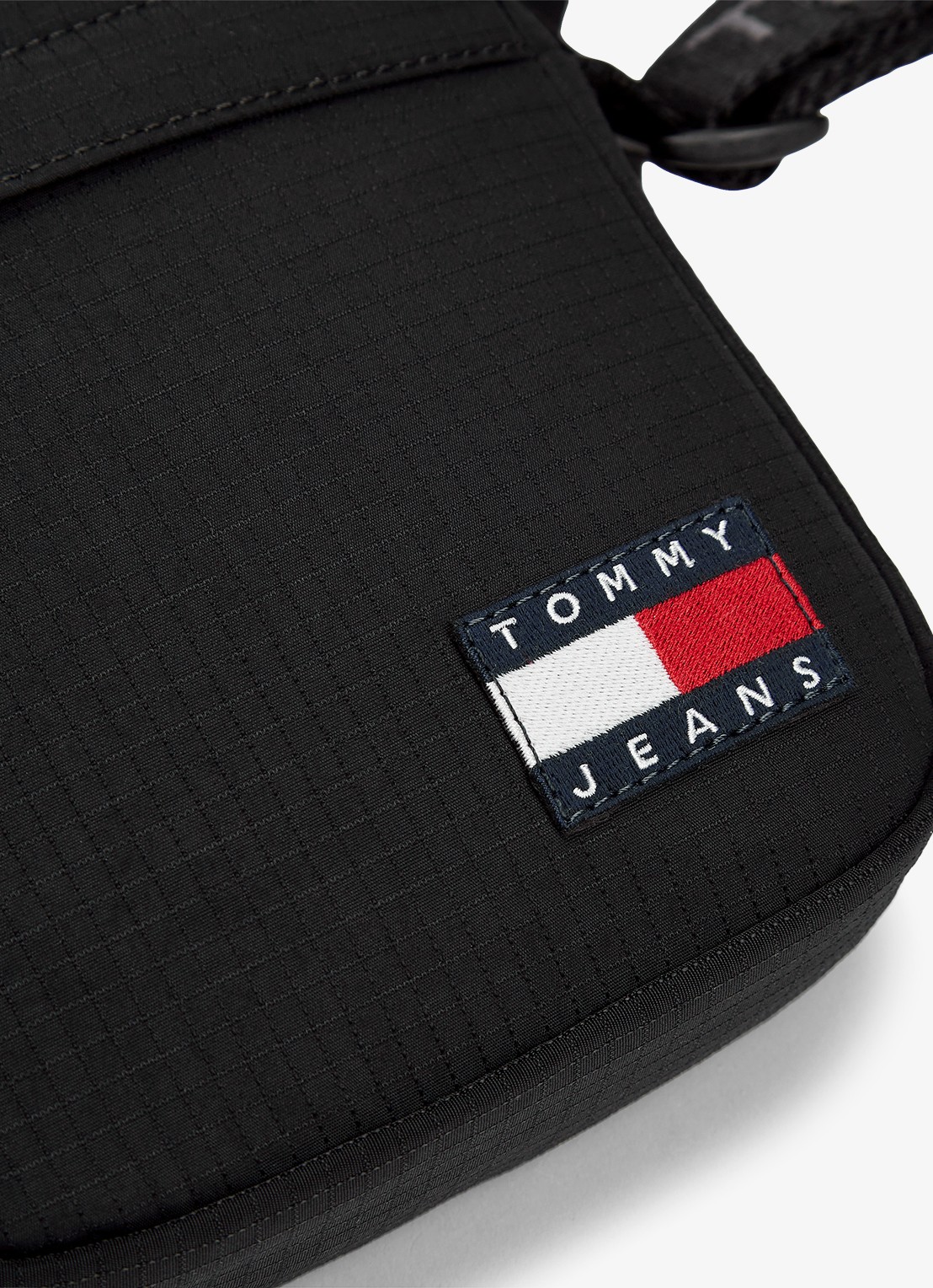 Tommy Hilfiger Schoudertas met logo - detail 4 diepzwart