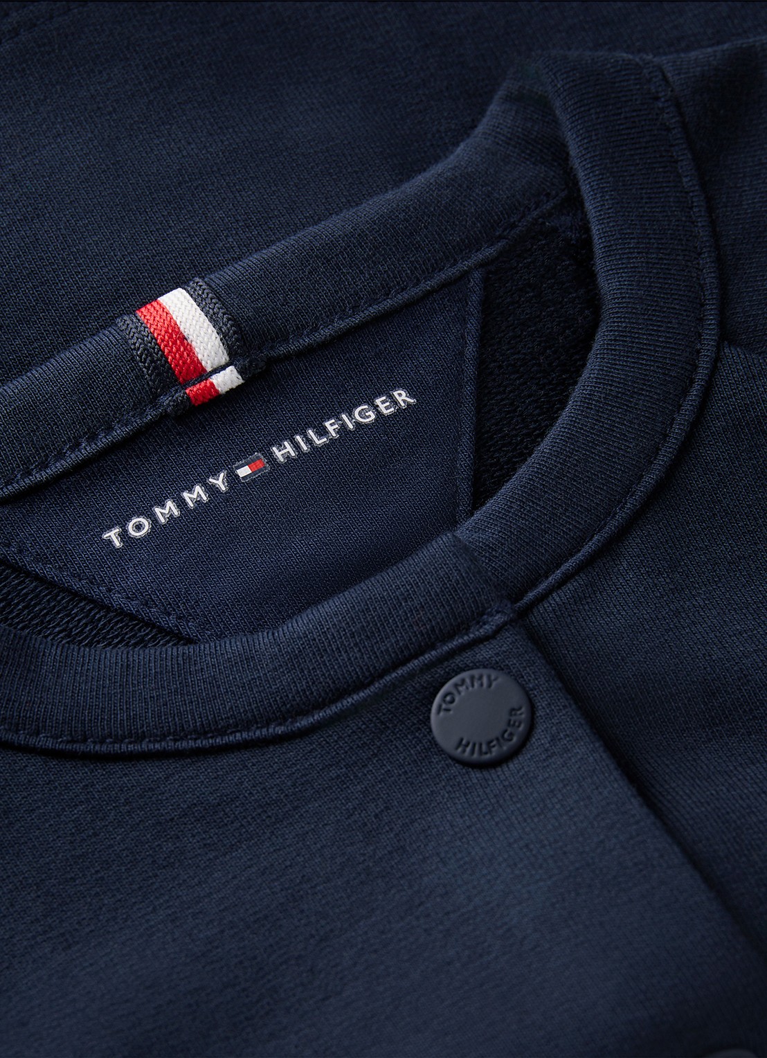 Tommy Hilfiger Set van joggingbroek met vest en longsleeve 3-delig - detail 3 donkerblauw