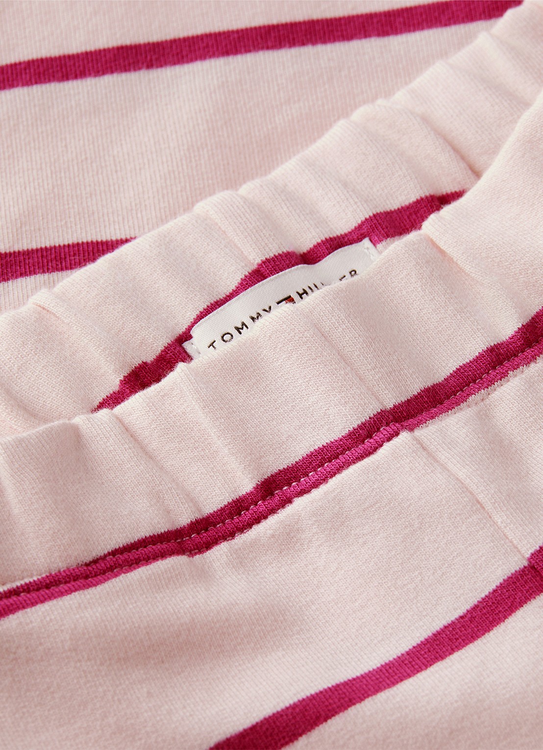 Tommy Hilfiger Set van sweater en joggingbroek met streepprint 2-delig - detail 2 roze