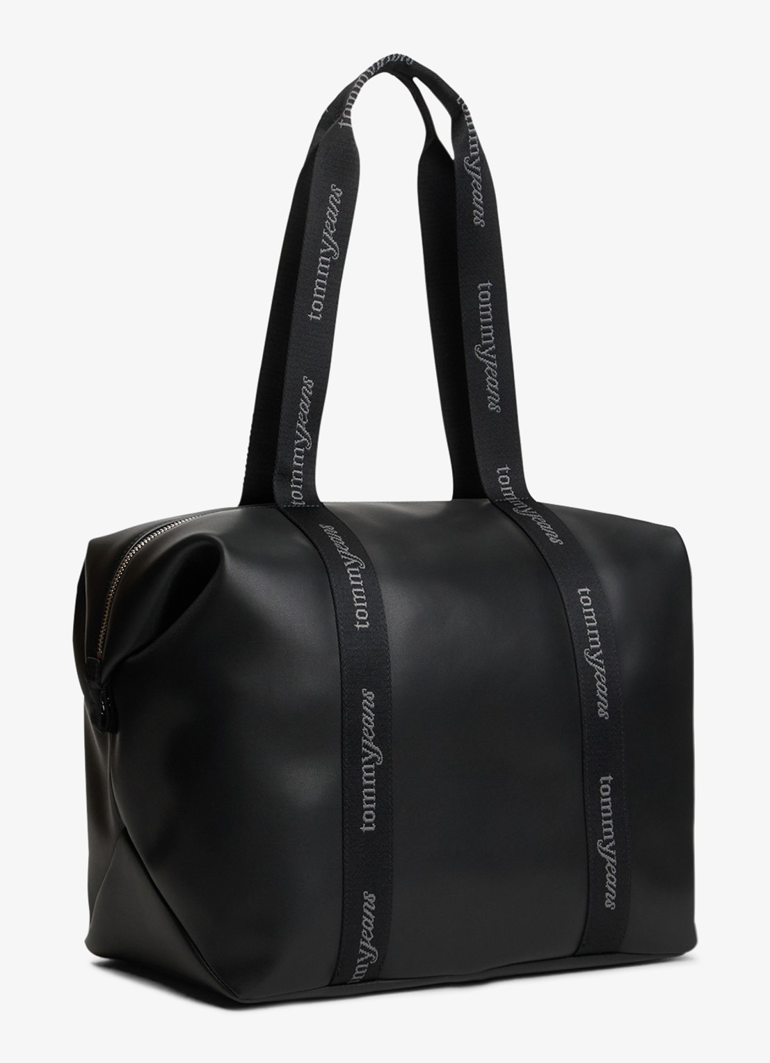 Tommy Hilfiger Shopper met logo - achterkant 5 zwart