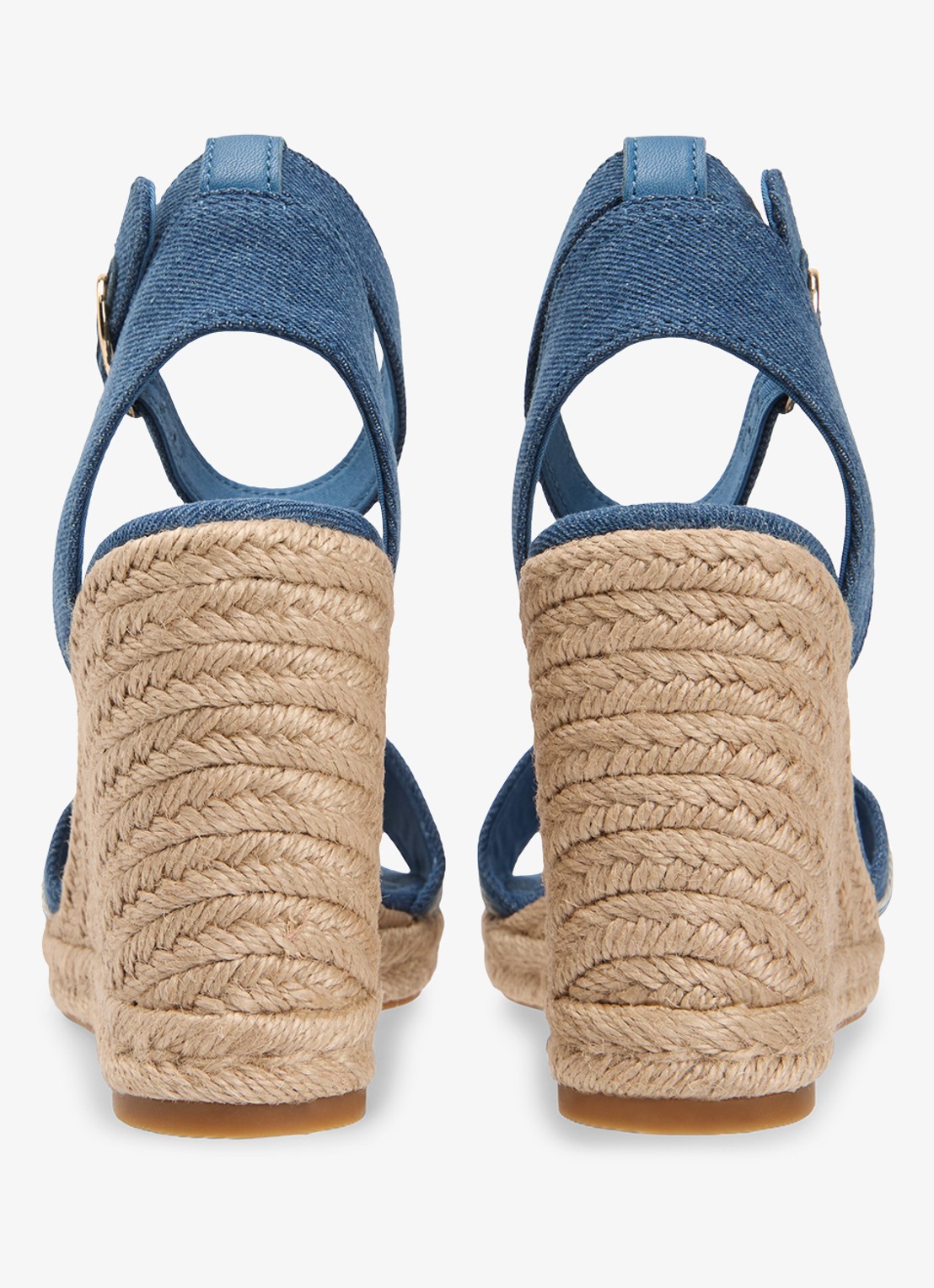 Tommy Hilfiger Sleehak met logo - achterkant 3 denim