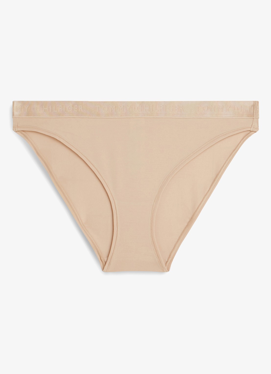 Tommy Hilfiger Slip met logoband - voorkant roze