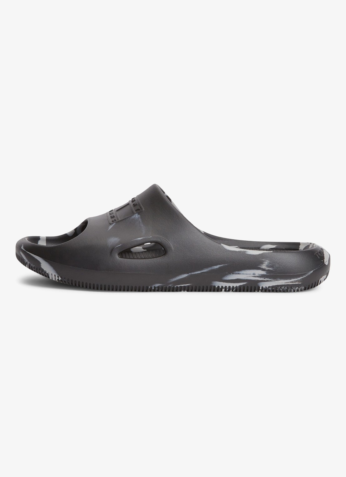 Tommy Hilfiger Slipper met logo - detail 2 zwart