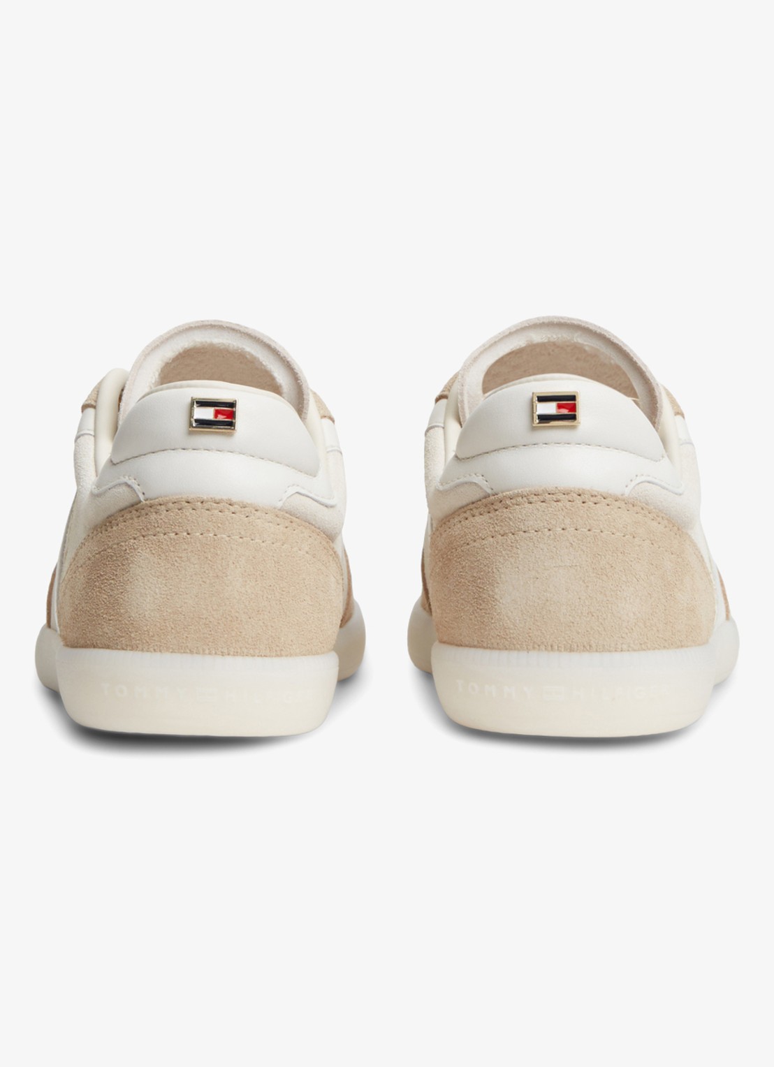 Tommy Hilfiger Sneaker met logo - detail 5 creme