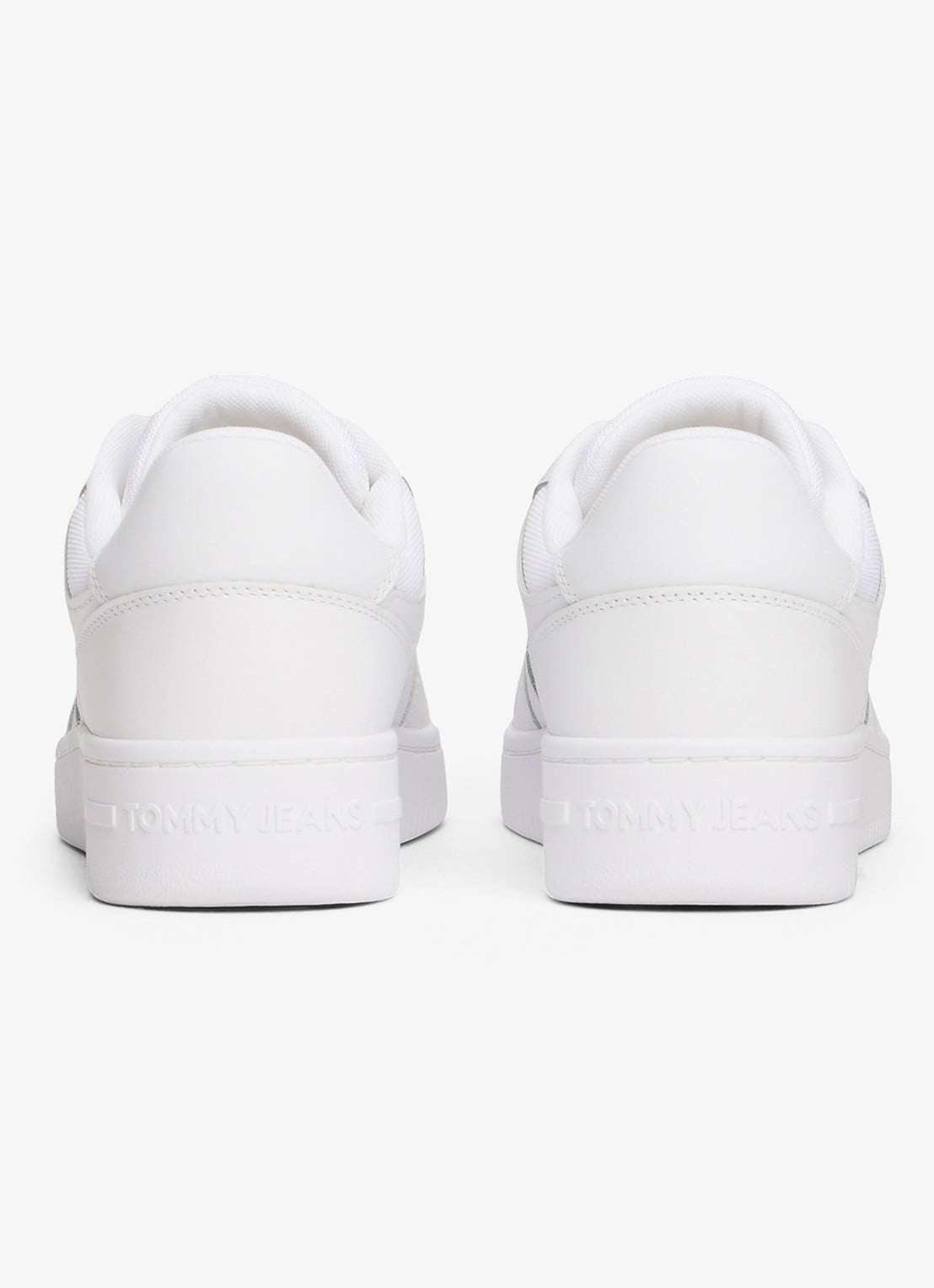 Tommy Hilfiger Sneaker met logo - achterkant 3 wit