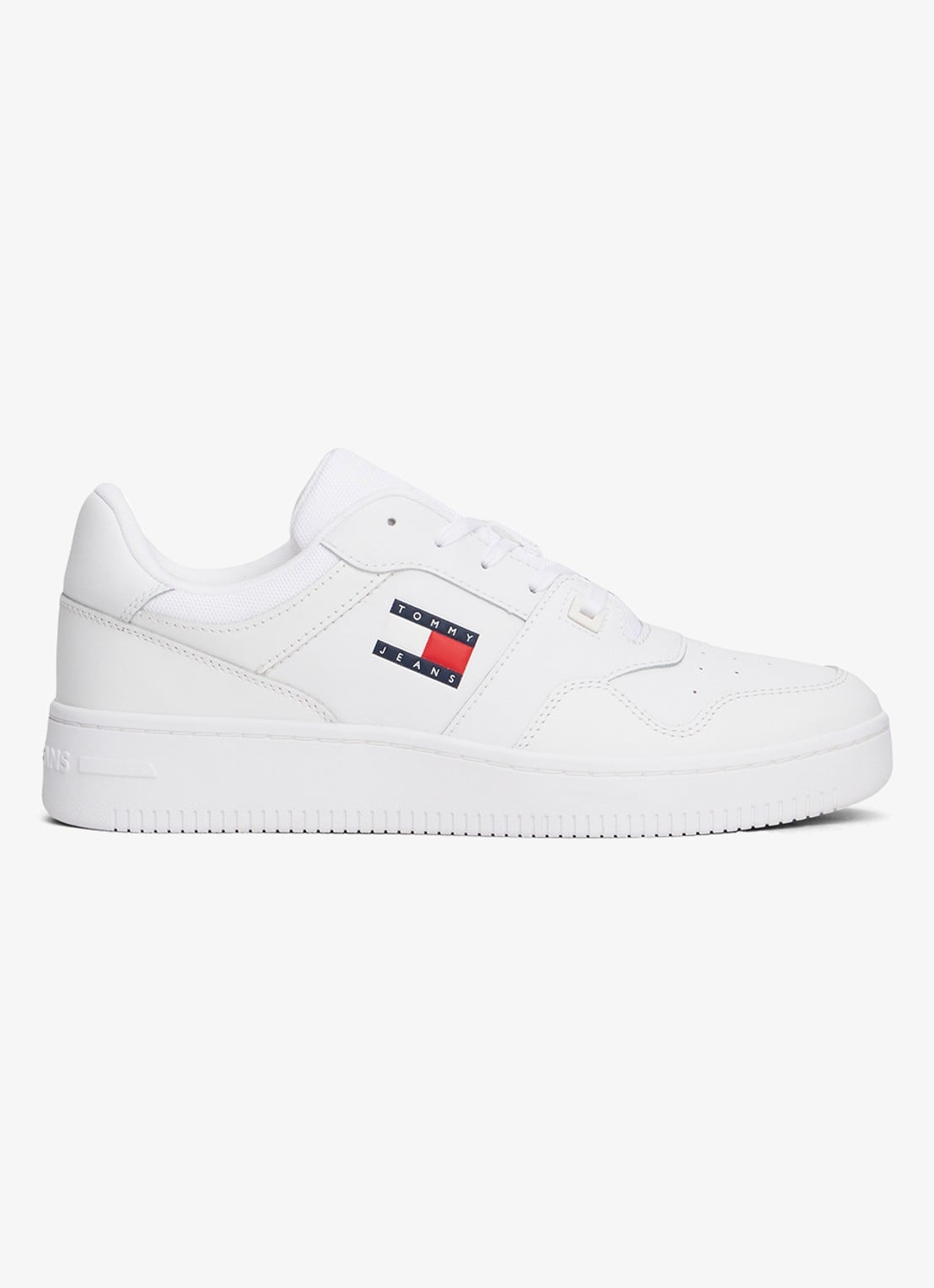 Tommy Hilfiger Sneaker met logo - detail 5 wit