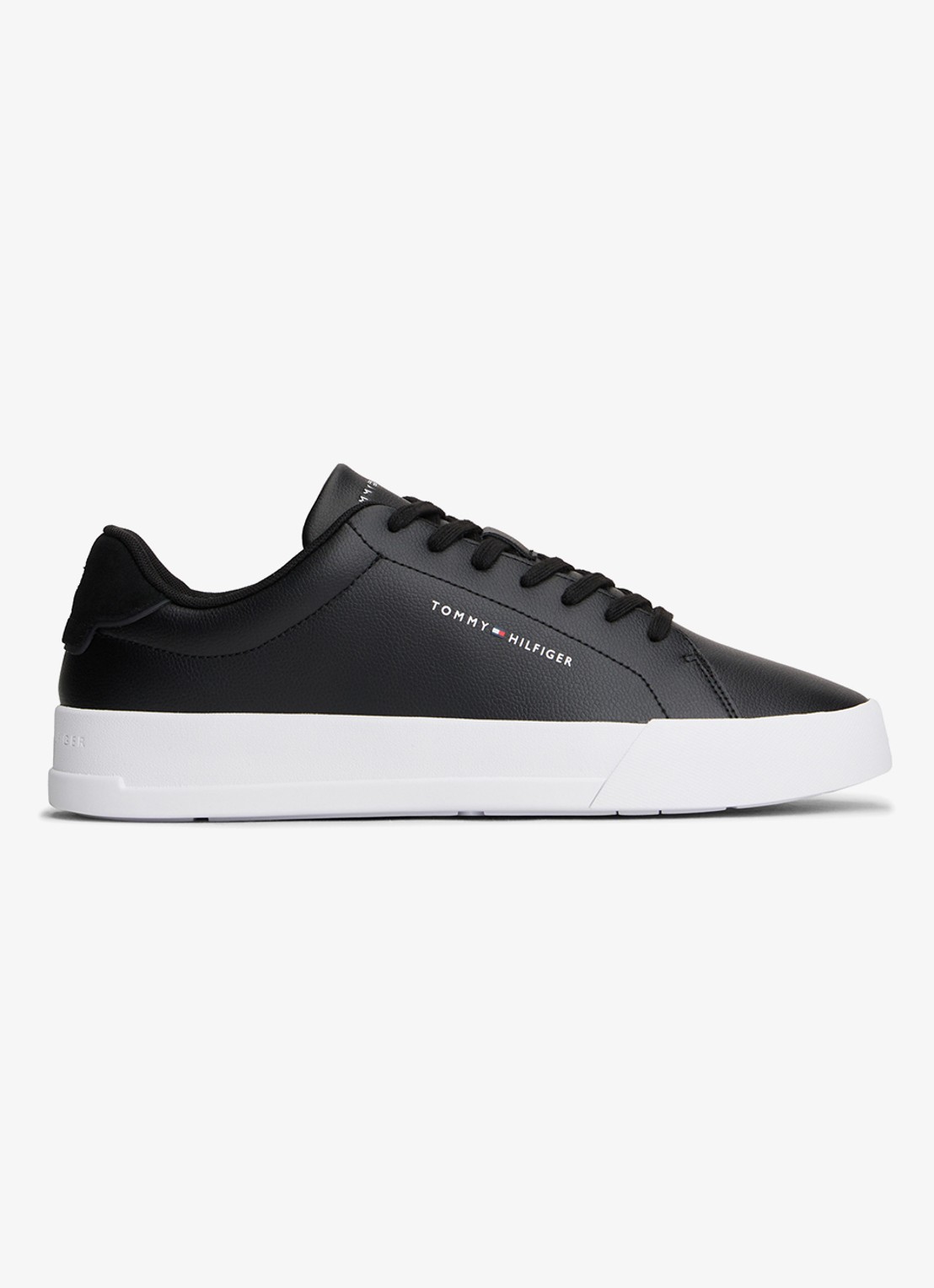 Tommy Hilfiger Sneaker met logo - detail 2 zwart