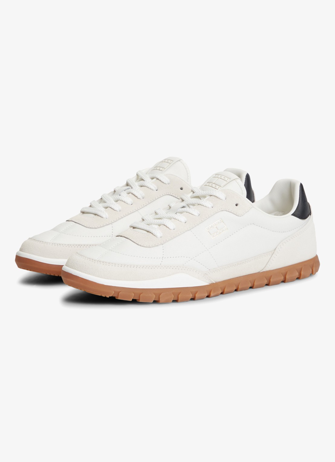 Tommy Hilfiger Sneaker met logo - detail 3 wit