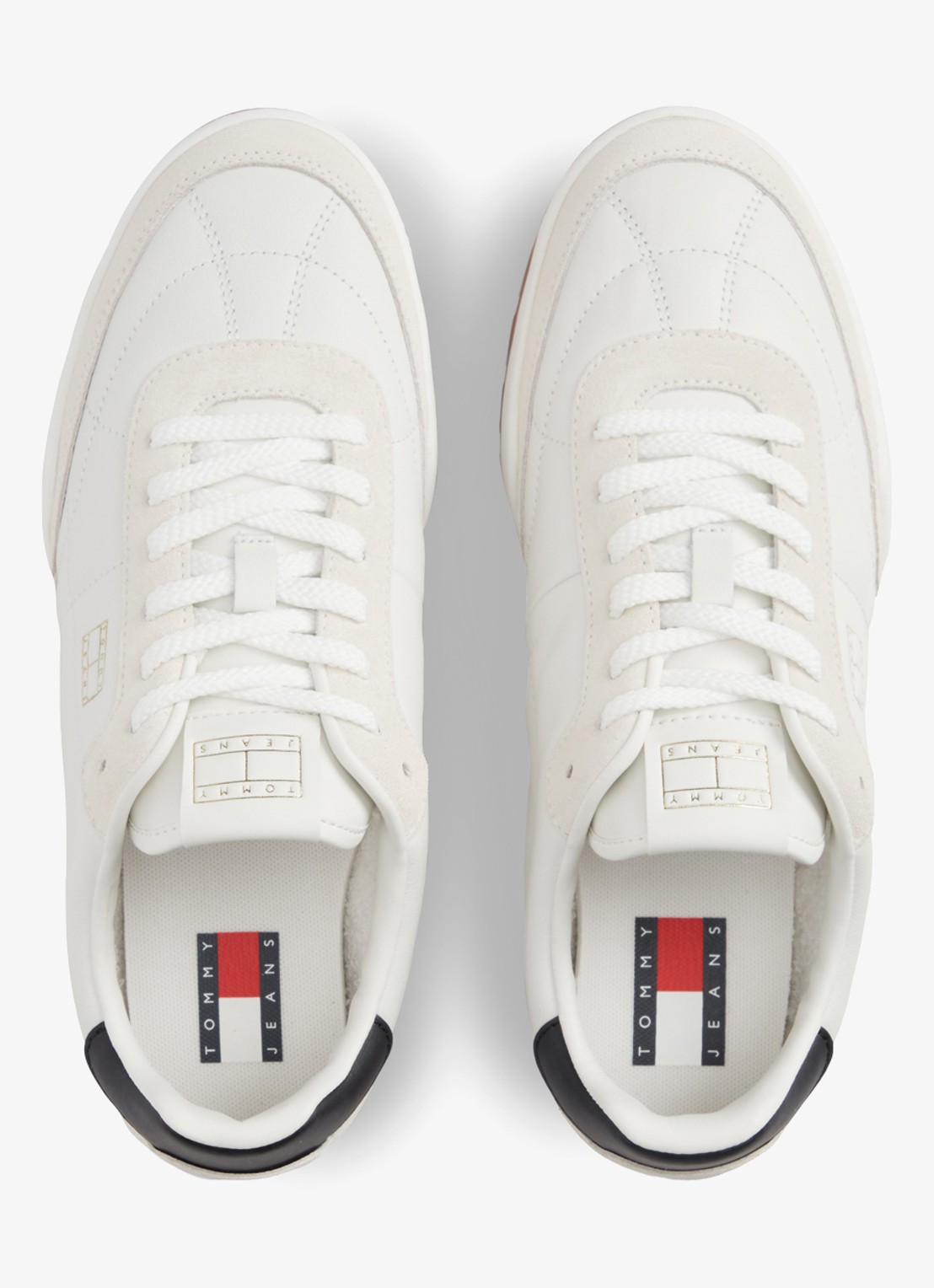 Tommy Hilfiger Sneaker met logo - detail 6 wit
