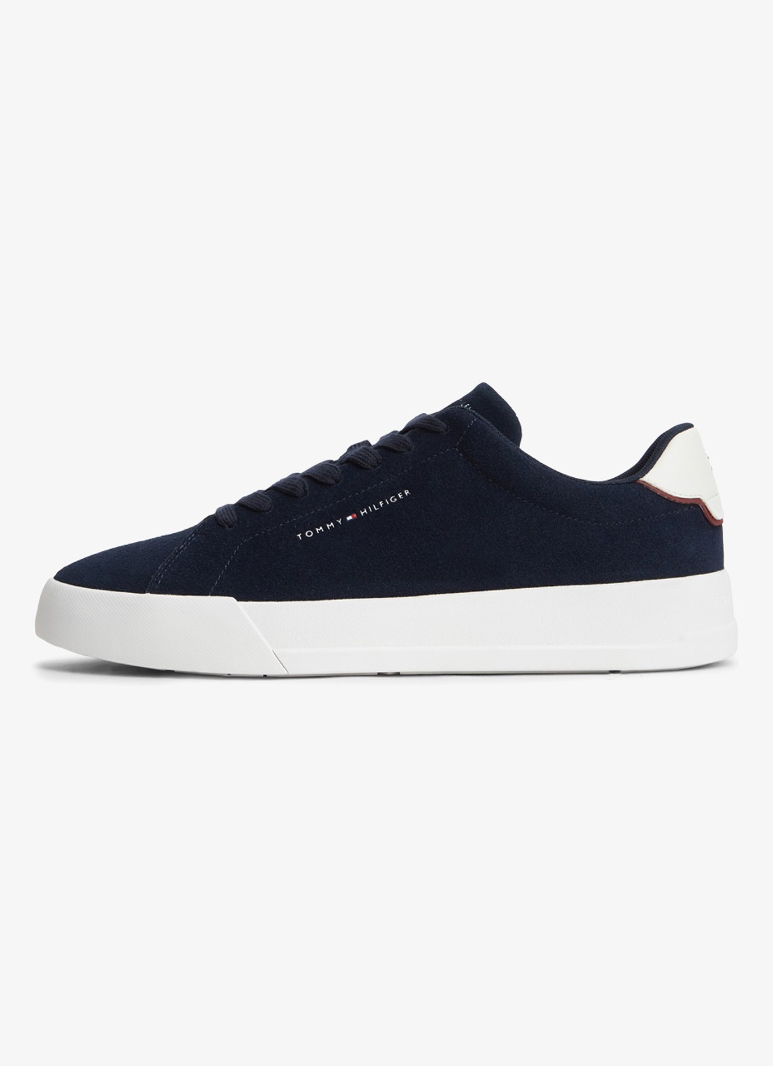 Tommy Hilfiger Sneaker met logo - detail 4 donkerblauw