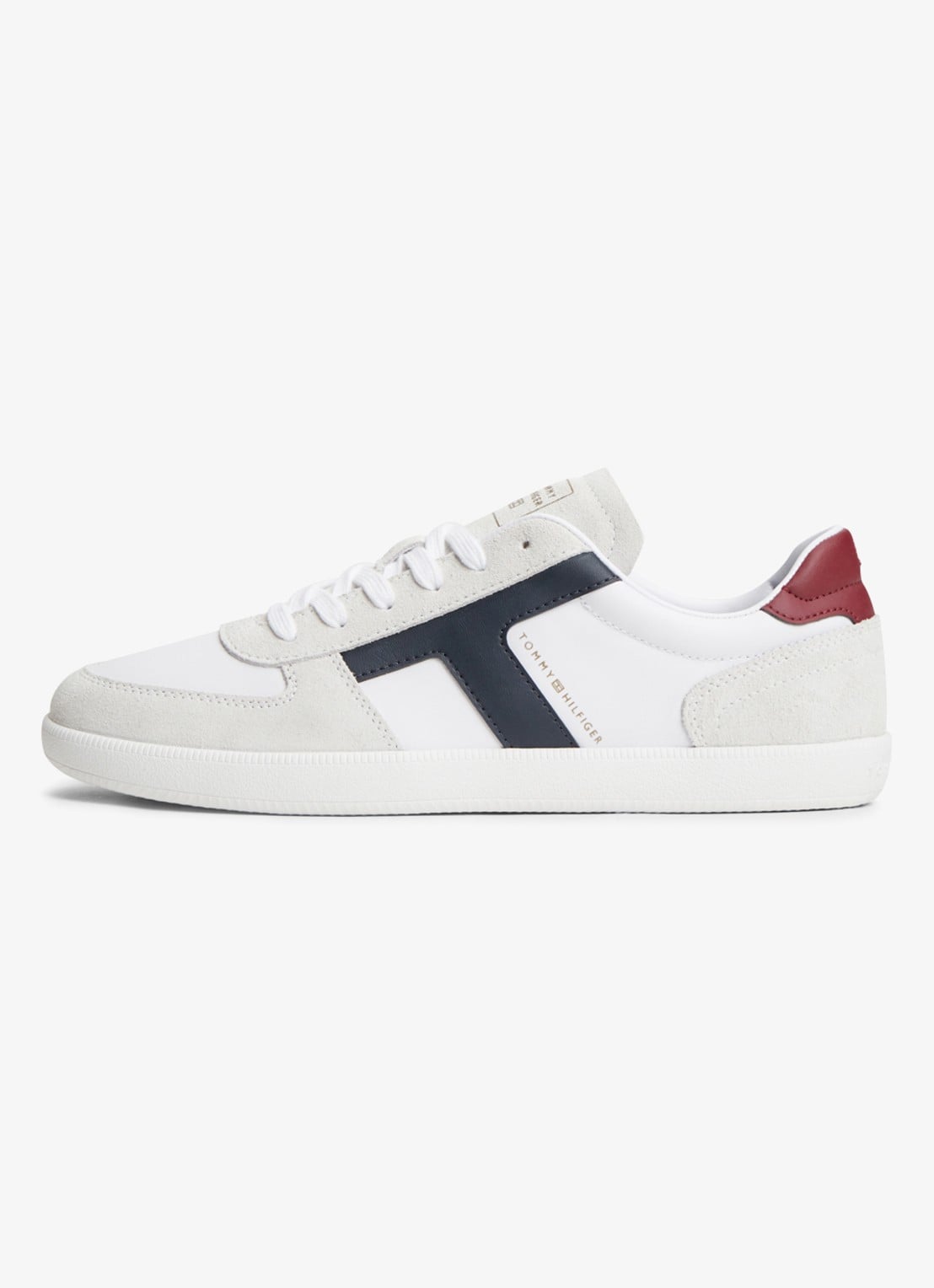 Tommy Hilfiger Sneaker met logo - detail 4 wit