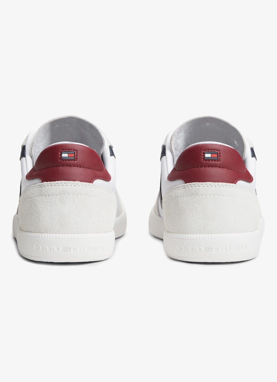 Tommy Hilfiger Sneaker met logo - detail 6 wit