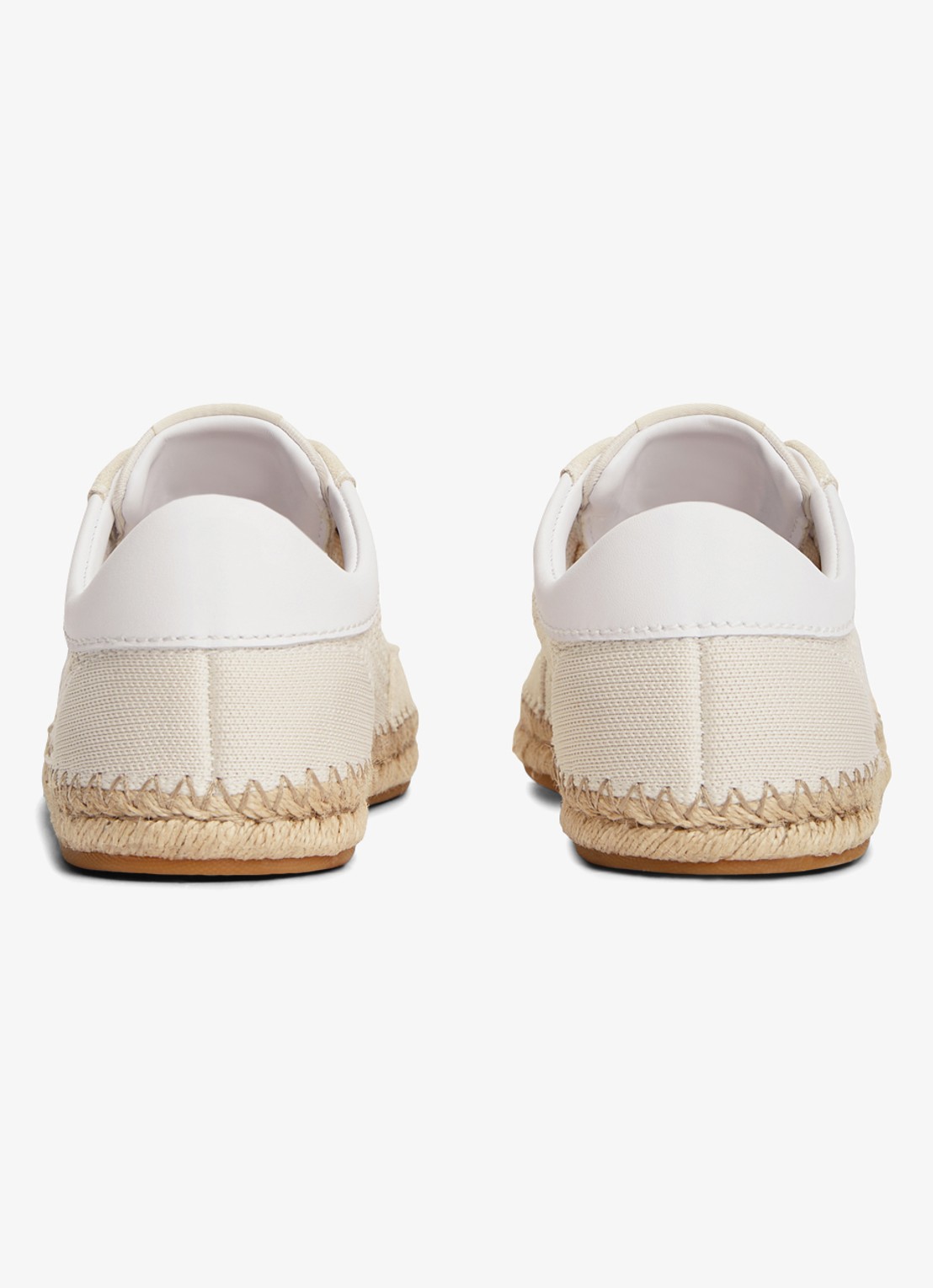 Tommy Hilfiger Sneaker met opengewerkt dessin - achterkant 3 creme