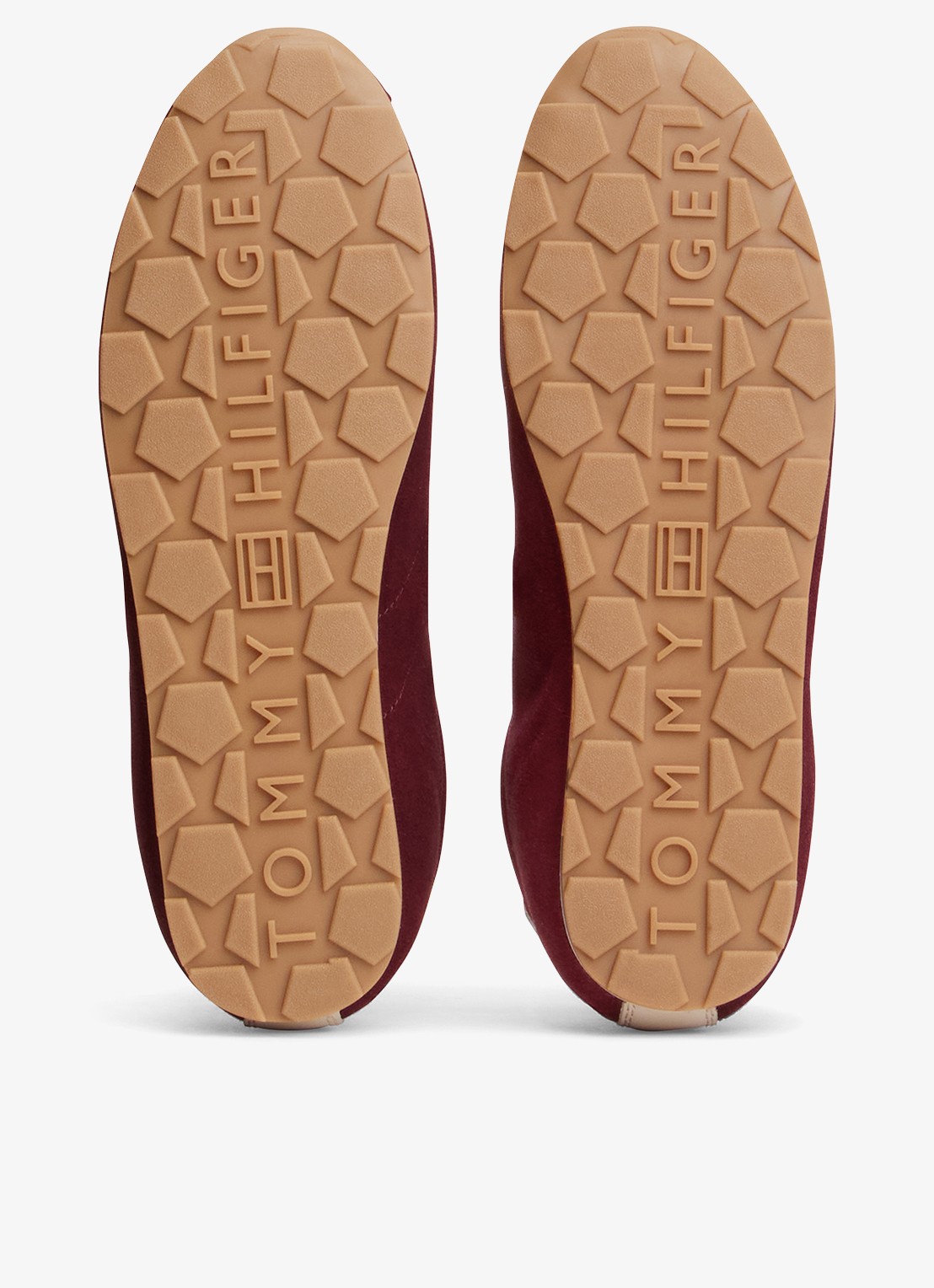 Tommy Hilfiger Sneaker van suède - detail 6 oxblood-xut / rood