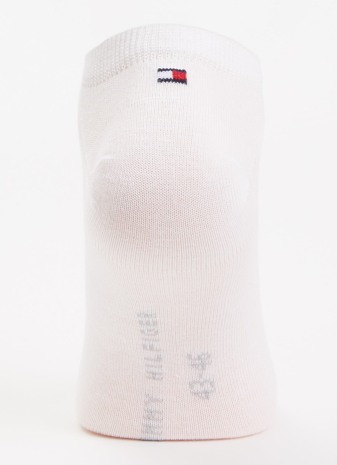 Tommy Hilfiger Sneakersokken in katoenblend met logo in 3-pack - voorkant 2 wit