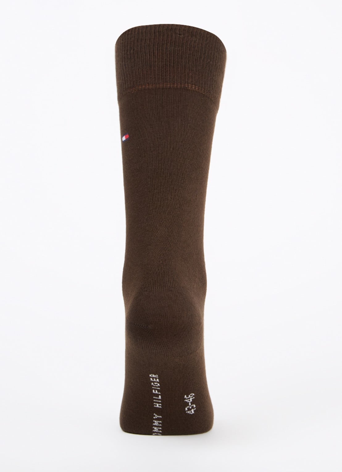 Tommy Hilfiger Sokken in katoenblend met logo in 2-pack - voorkant 3 zwart