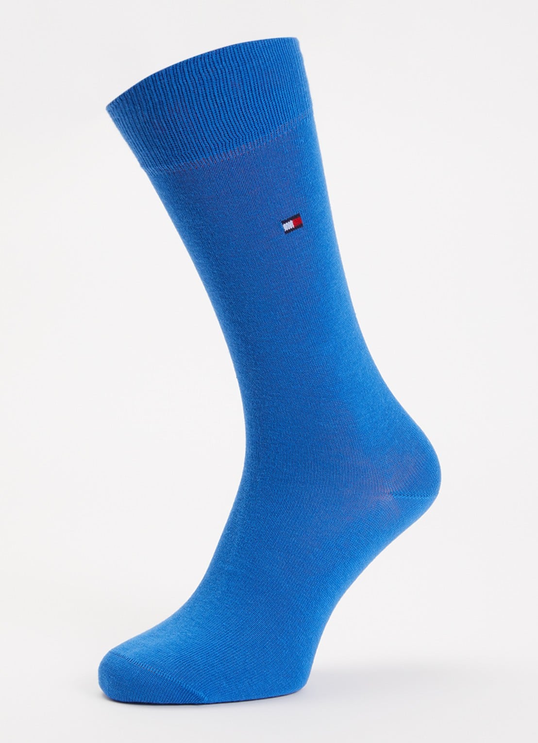 Tommy Hilfiger Sokken in katoenblend met logo in 2-pack - detail 3 kobaltblauw