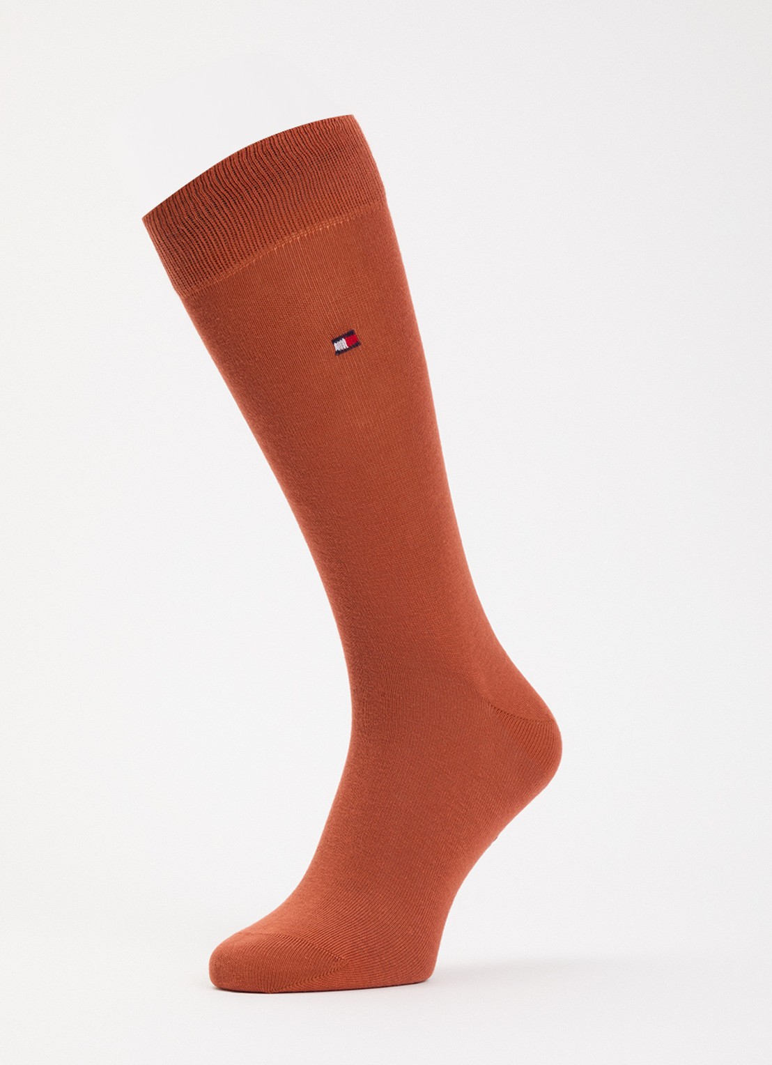 Tommy Hilfiger Sokken in katoenblend met logo in 2-pack - detail 3 oranjebruin