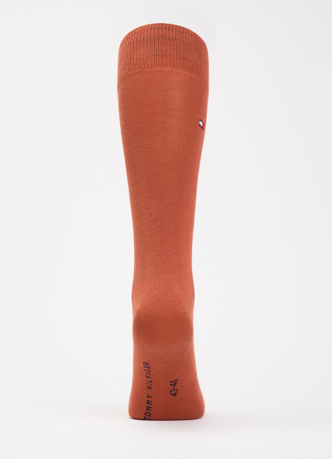 Tommy Hilfiger Sokken in katoenblend met logo in 2-pack - voorkant 2 oranjebruin