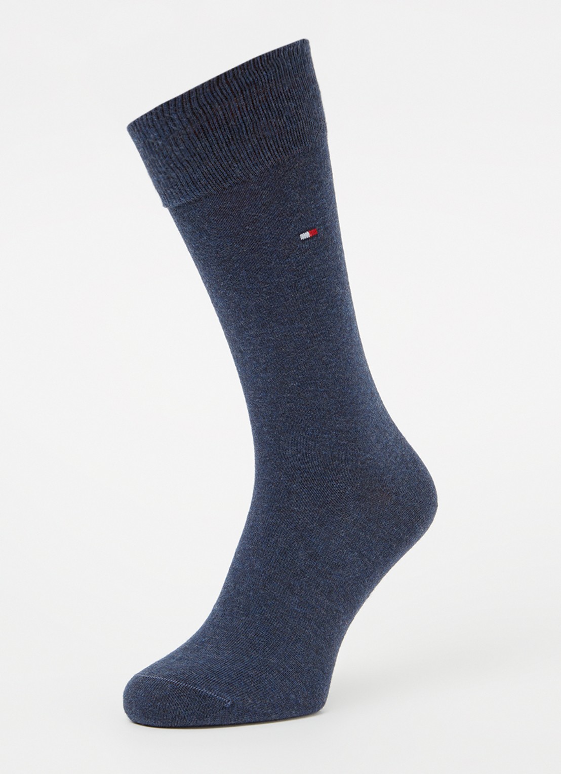 Tommy Hilfiger Sokken in katoenblend met logo in 2-pack - detail creme