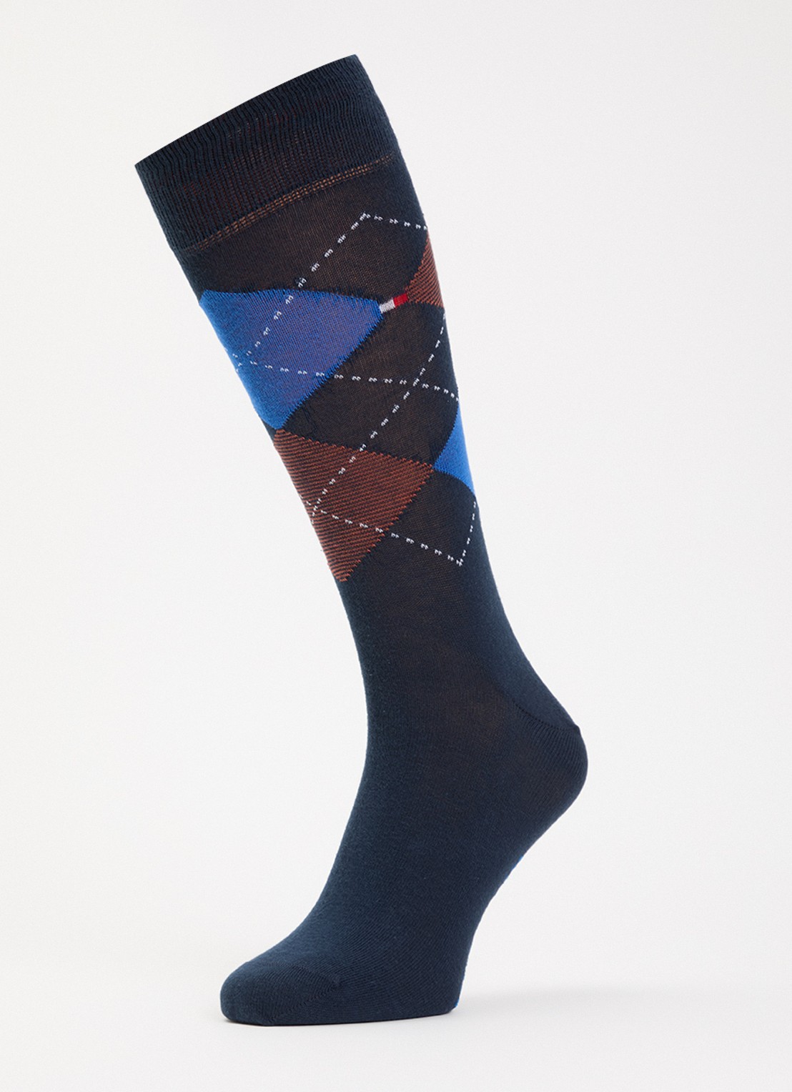 Tommy Hilfiger Sokken in katoenblend met logo in 2-pack - detail indigo
