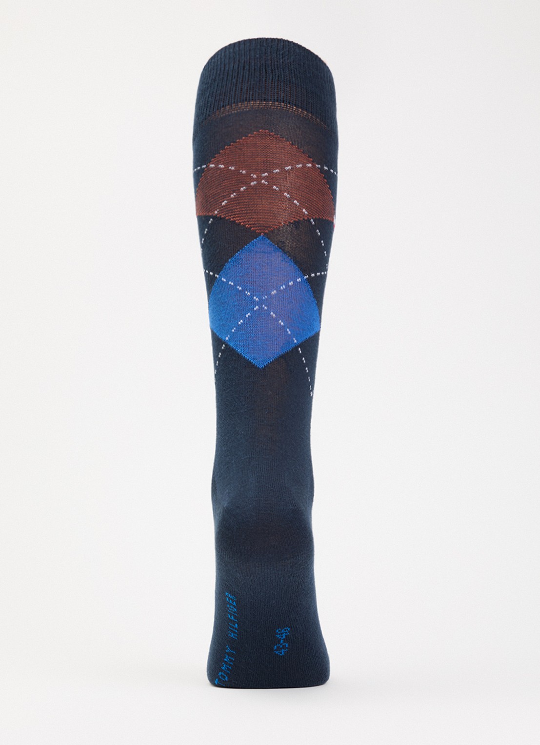 Tommy Hilfiger Sokken in katoenblend met logo in 2-pack - voorkant 3 indigo