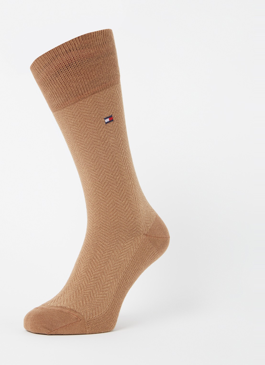 Tommy Hilfiger Sokken met logo in 2-pack - detail 3 camel