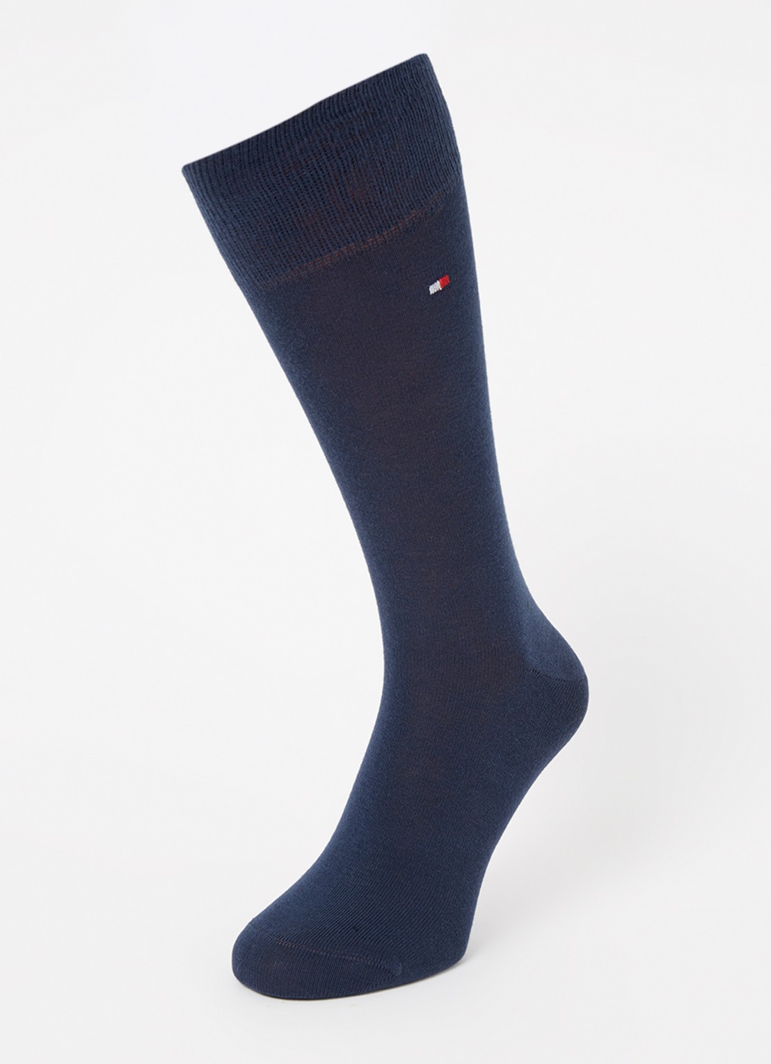 Tommy Hilfiger Sokken met logo in 2-pack - detail lichtblauw
