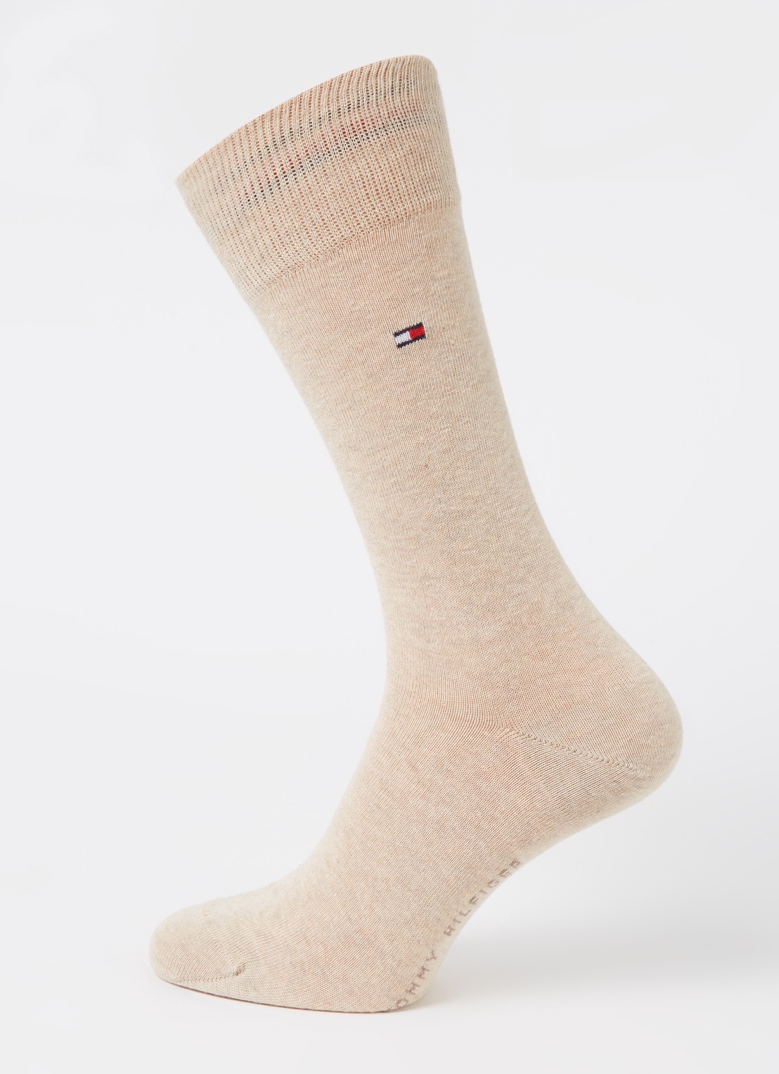 Tommy Hilfiger Sokken met logo in 2-pack - detail 4 beige