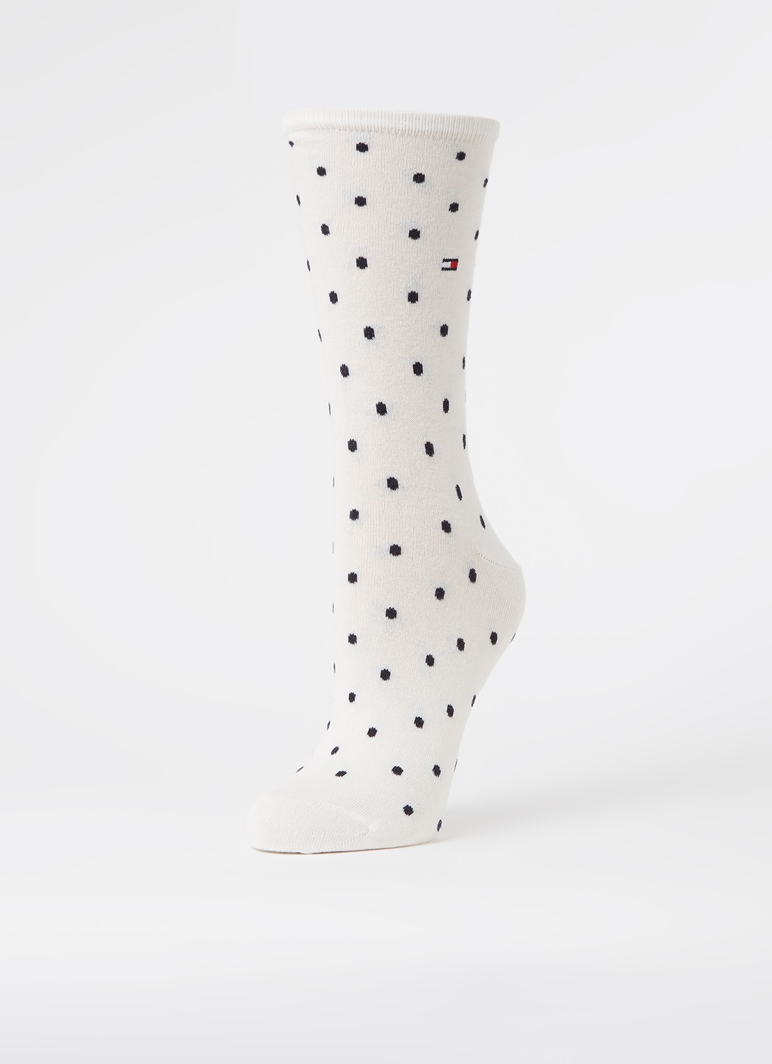 Tommy Hilfiger Sokken met print in 2-pack - detail donkerblauw