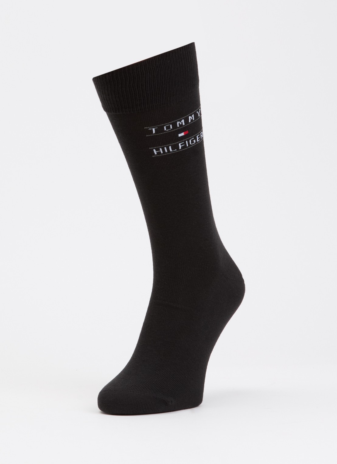 Tommy Hilfiger Sokken met print in 4-pack giftbox - detail 3 zwart