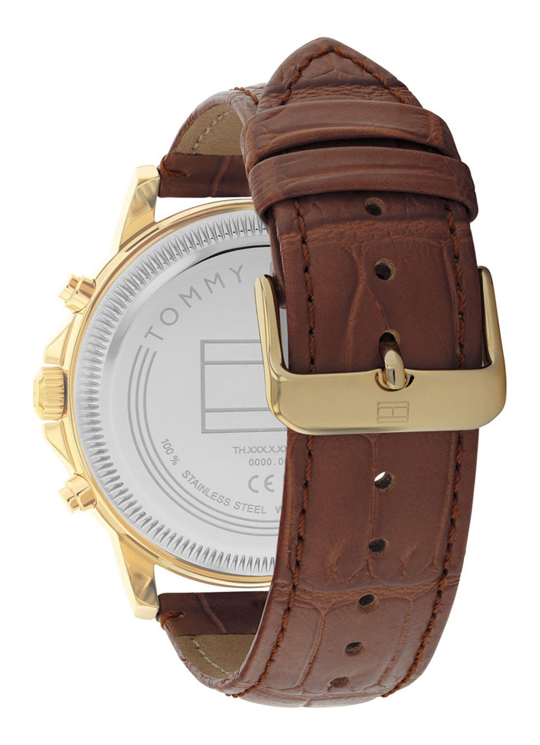 Tommy Hilfiger Stewart horloge TH1710631 - detail 4 bruin