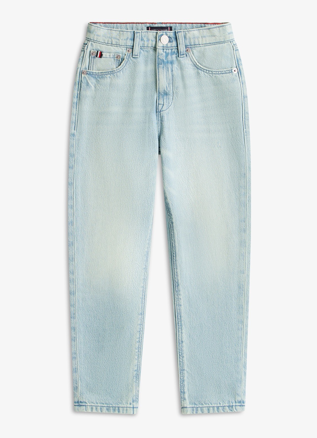 Tommy Hilfiger Straight leg jeans in katoenblend - voorkant 4 denim