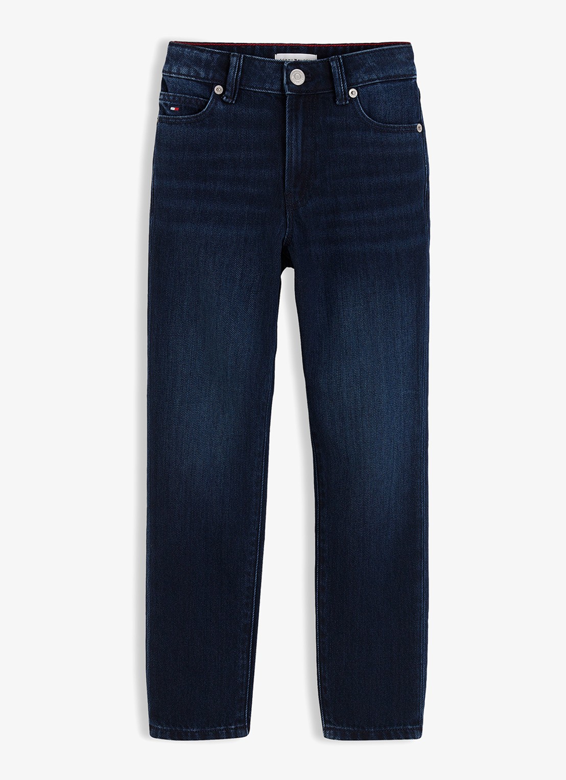 Tommy Hilfiger Straight leg jeans in lyocellblend - voorkant 4 indigo