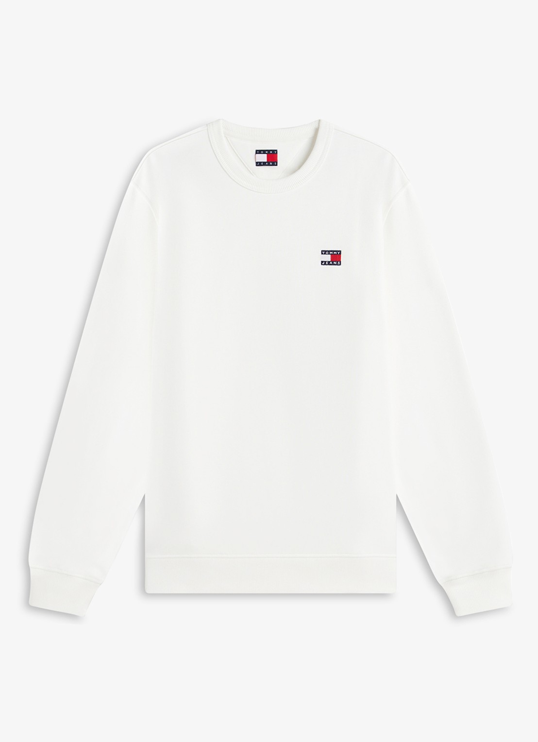 Tommy Hilfiger Sweater met logo - voorkant 4 wit